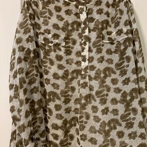 Susan Graver Blouse Two Piece 2X